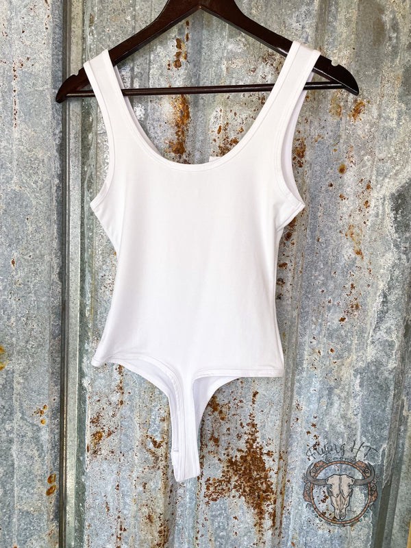 Savannah Bodysuit White