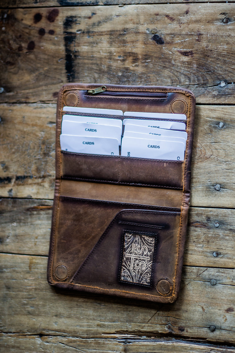 Cowhide Magnetic Wallet