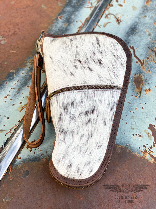 Annie Cowhide Pistol Case