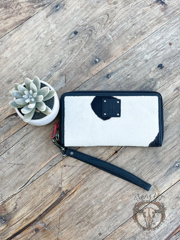 Cowhide Rosa Wallet