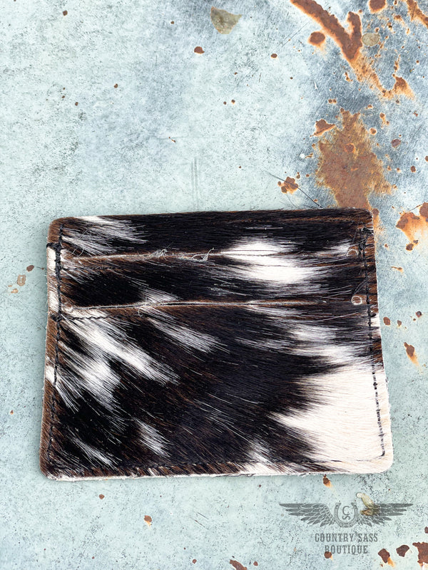 Cowhide Credit Card Wallet