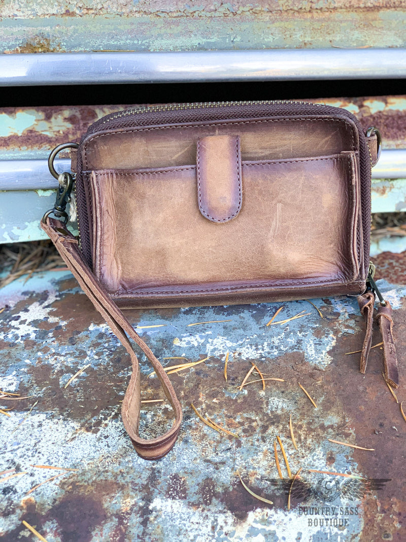 Cowhide Package Deal Wallet Purse