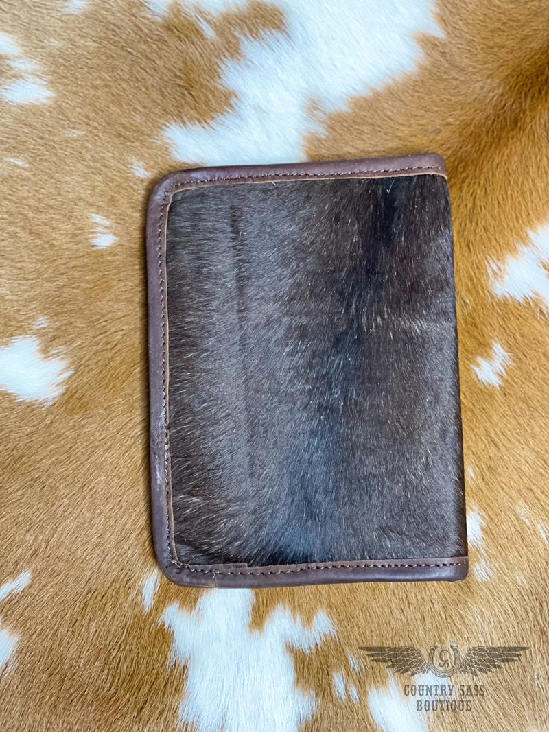 Cowhide Magnetic Wallet