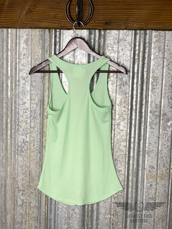 Mint Heather Tank