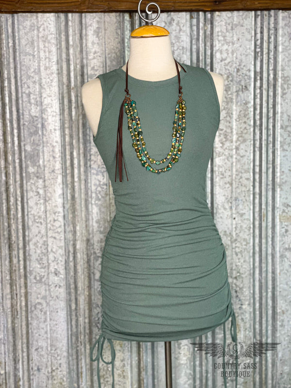 Teal Allie Dress